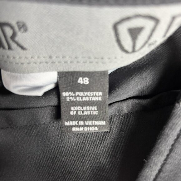 Pro Tour Stretch Golf Shorts Black Men’s Size 48 x 9 - Picture 2 of 5